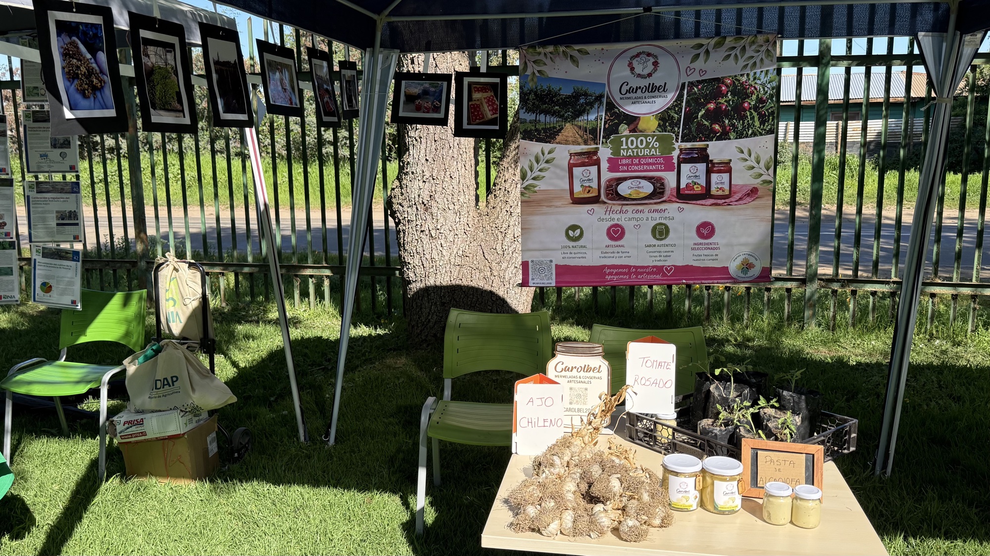 Stand de CarolBell en el encuentro
