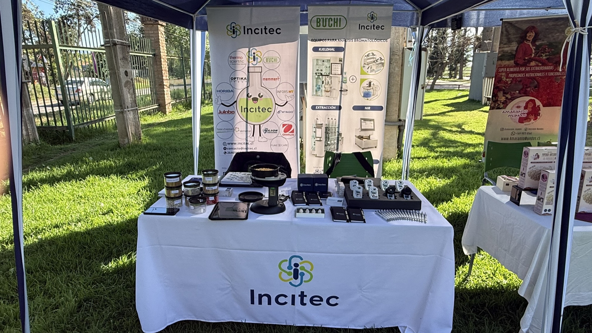 Stand de Incitec en el encuentro